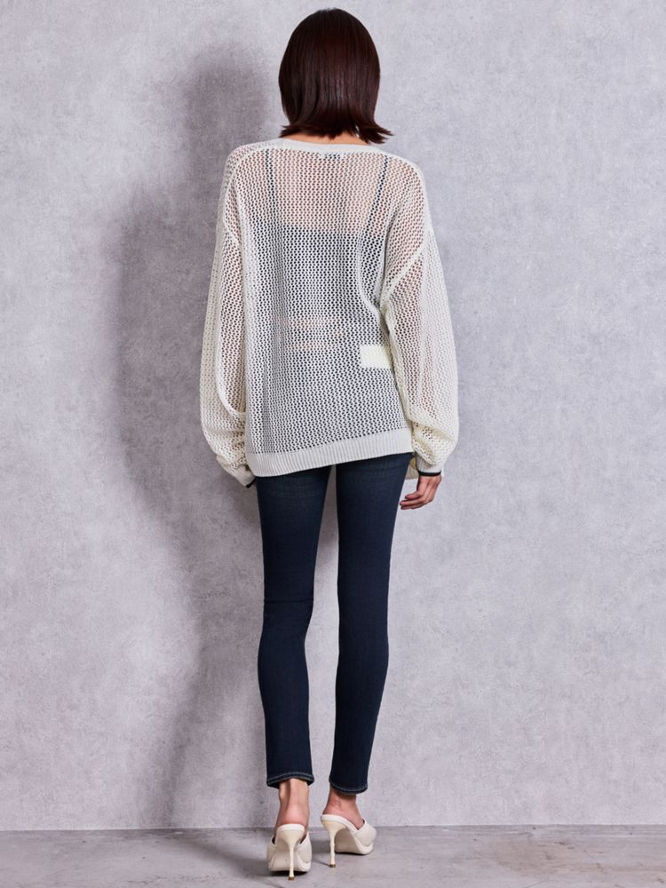 GYDA Symmetry GYDA MESHニットカーディガン