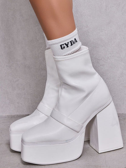 GYDA GD bijou 2WAY チャンキーショートブーツ