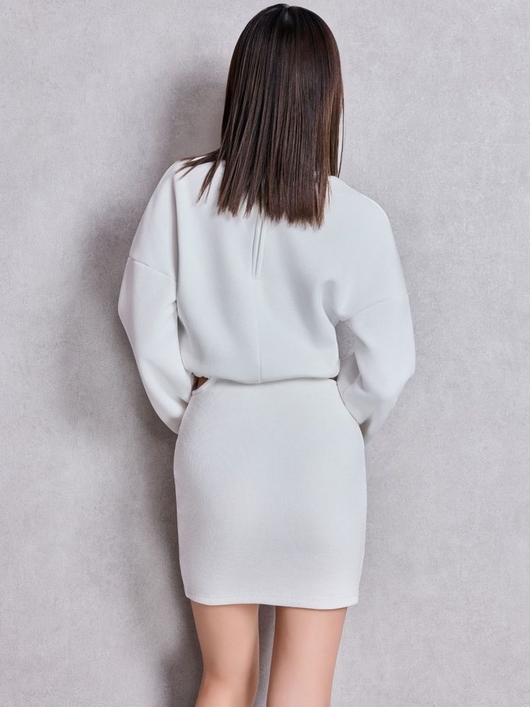 GYDA SIDE OPEN CHAIN GGスウェットワンピース