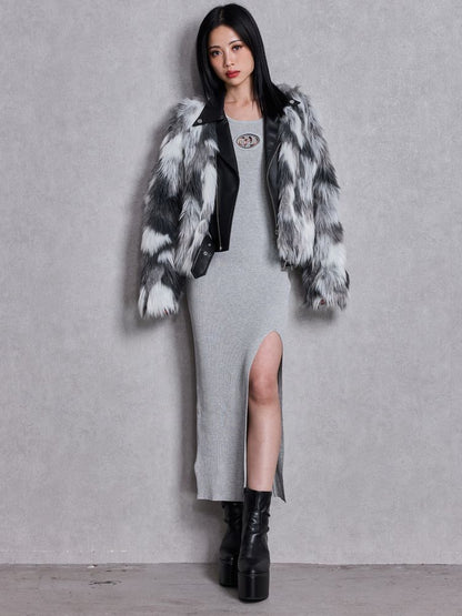 GYDA GD bijou MOLD LONG ニットワンピース