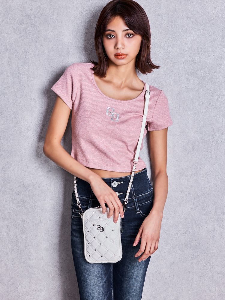 GYDA GG bijou quilting ミニショルダーBAG