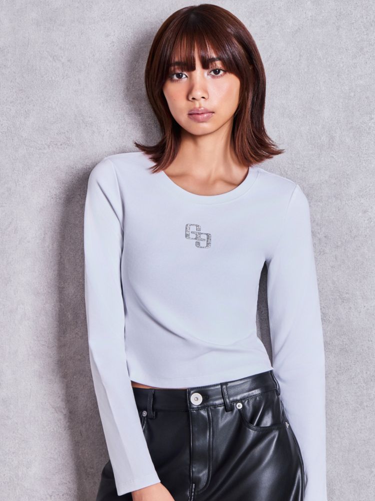 GYDA GLITTER GG long sleeve トップス