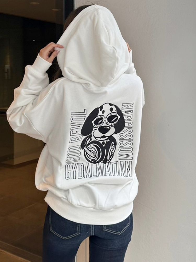 GYDA HEADPHONE GYDALMATIANスウェットパーカー