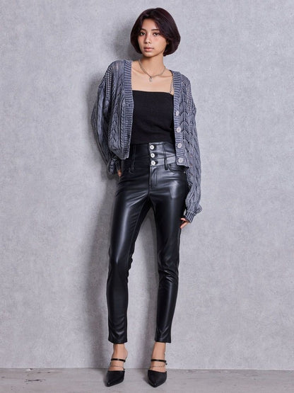 GYDA 2WAY メッシュブリーチニットトップス