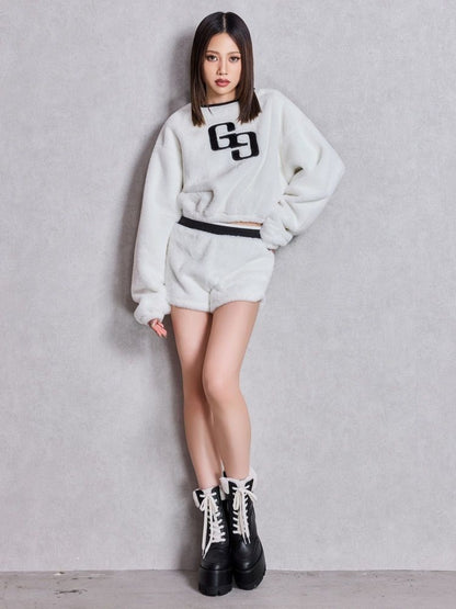 GYDA GG ECO FUR ショートパンツ