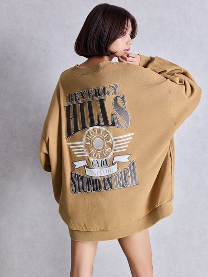 GYDA BEVERLY HILLS ドルマンスウェットトップス