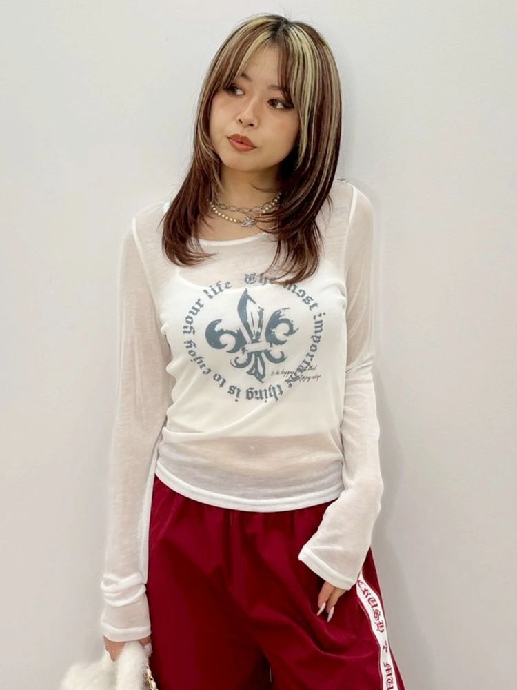 EVRIS　シアーロゴトップス