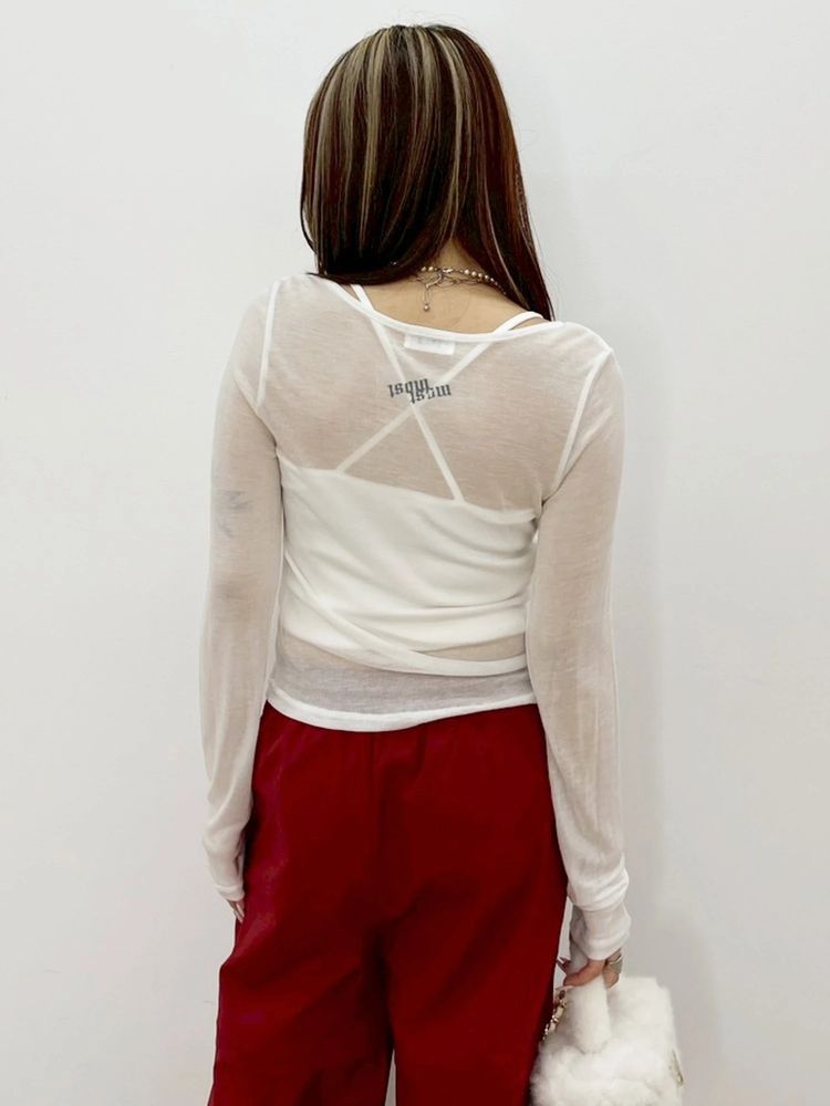 EVRIS　シアーロゴトップス