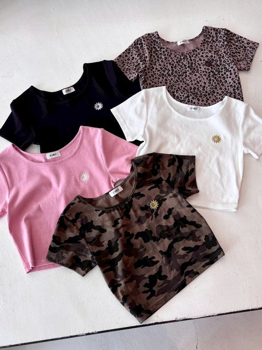 EVRIS SUNNY ショートTシャツ