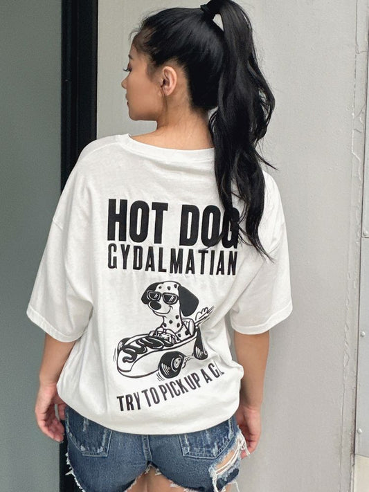 GYDA HOT DOG GYDALMATIAN BIG Tシャツ