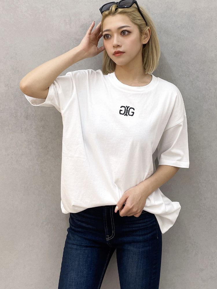 GYDA Symmetry GYDA back photo Tシャツ