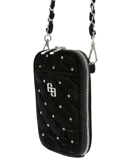 GYDA GG ベロア bijou quilting ミニショルダーBAG