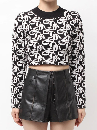 GYDA GYDA pattem プチハイニットトップス