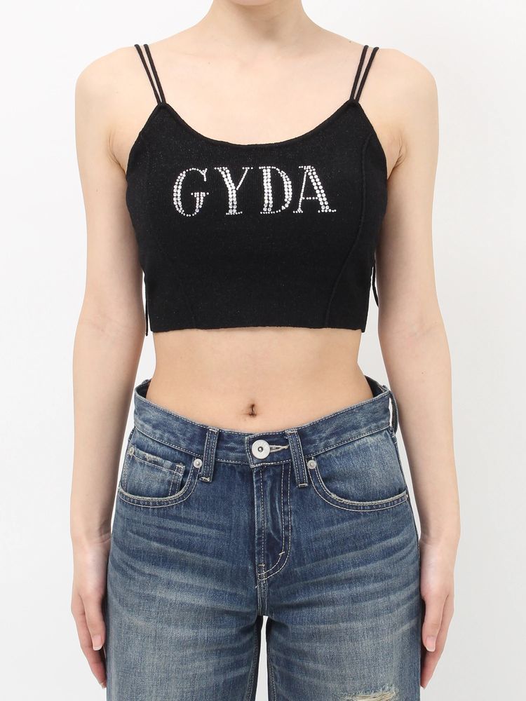 GYDA bijou ラメニットビスチェ