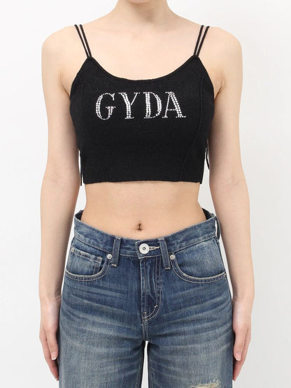 GYDA bijou ラメニットビスチェ