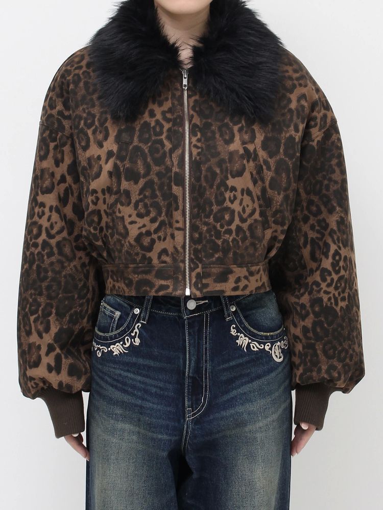 EVRIS 2WAYフェイクスウェードブルゾン