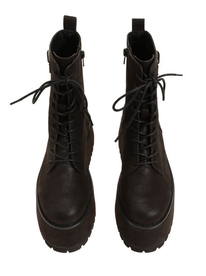 MURUA プラットフォームレースアップブーツ