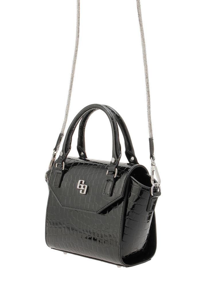 GYDA GG エナメルクロコ mini BAG