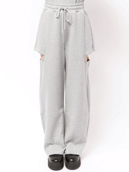 MURUA サイドカットストレートスウェットパンツ