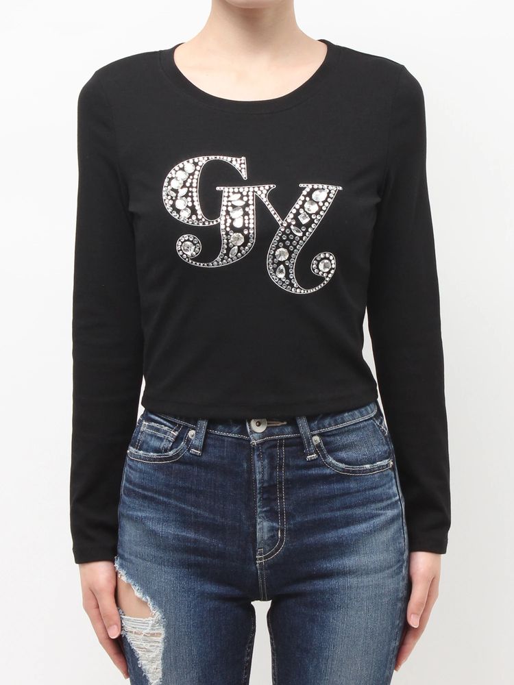 GYDA GY bijou long sleeve トップス