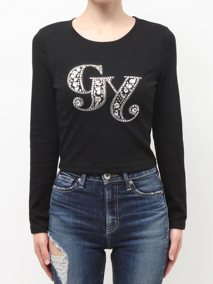 GYDA GY bijou long sleeve トップス