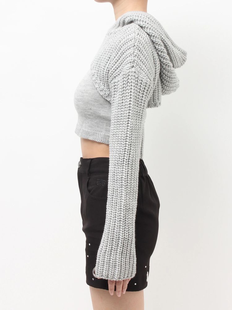 GYDA GGアンサンブルニットパーカー