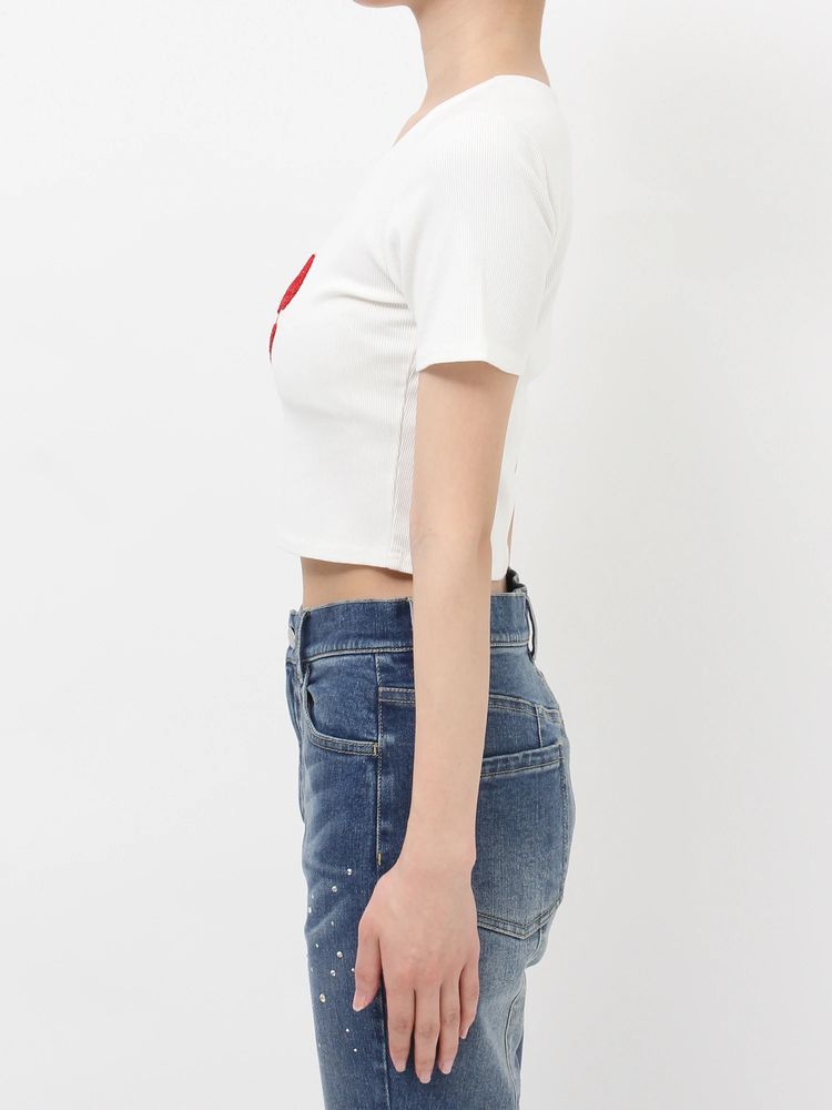 RESEXXY ルミナスロゴTシャツ