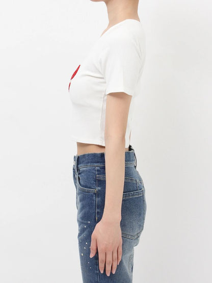 RESEXXY ルミナスロゴTシャツ