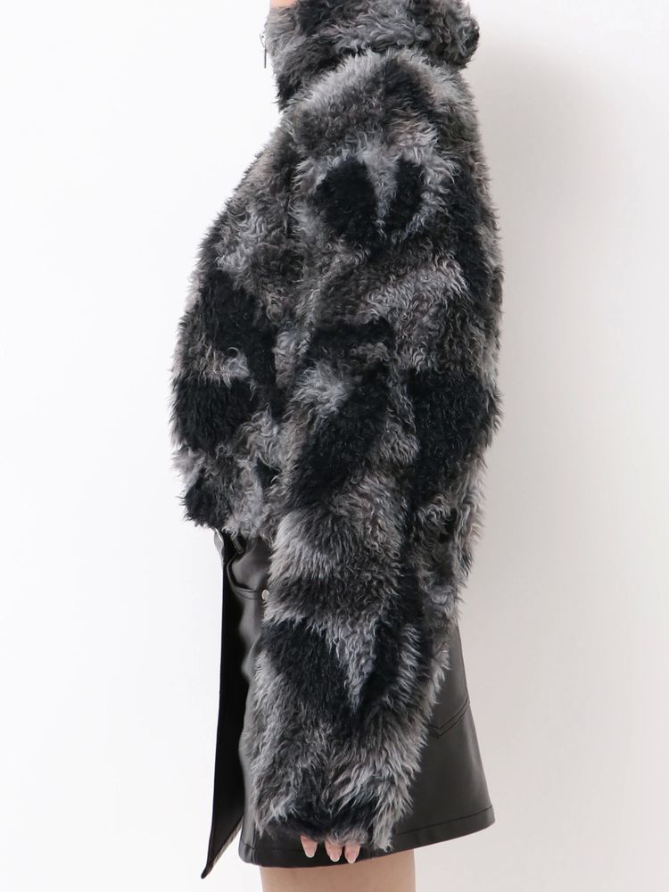 EMODA シングルミニボアブルゾン