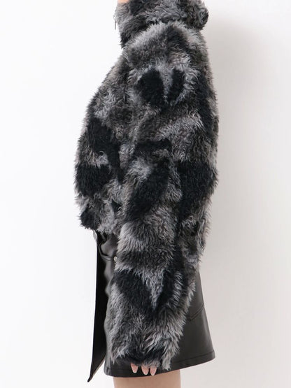 EMODA シングルミニボアブルゾン