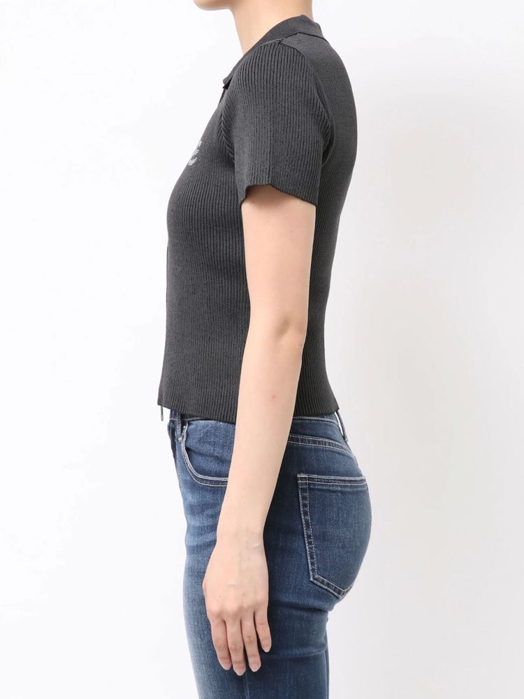 EVRIS ZIP ニットトップス