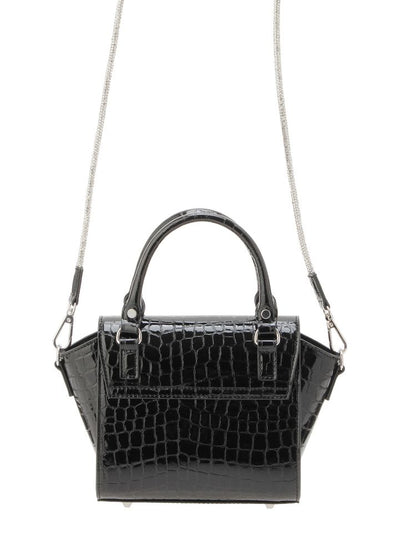 GYDA GG エナメルクロコ mini BAG