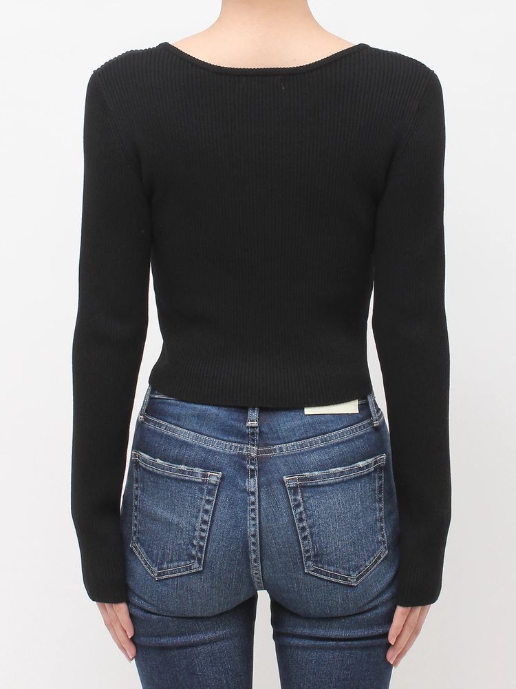 GYDA Symmetry GYDA プレート long sleeve ニットトップス