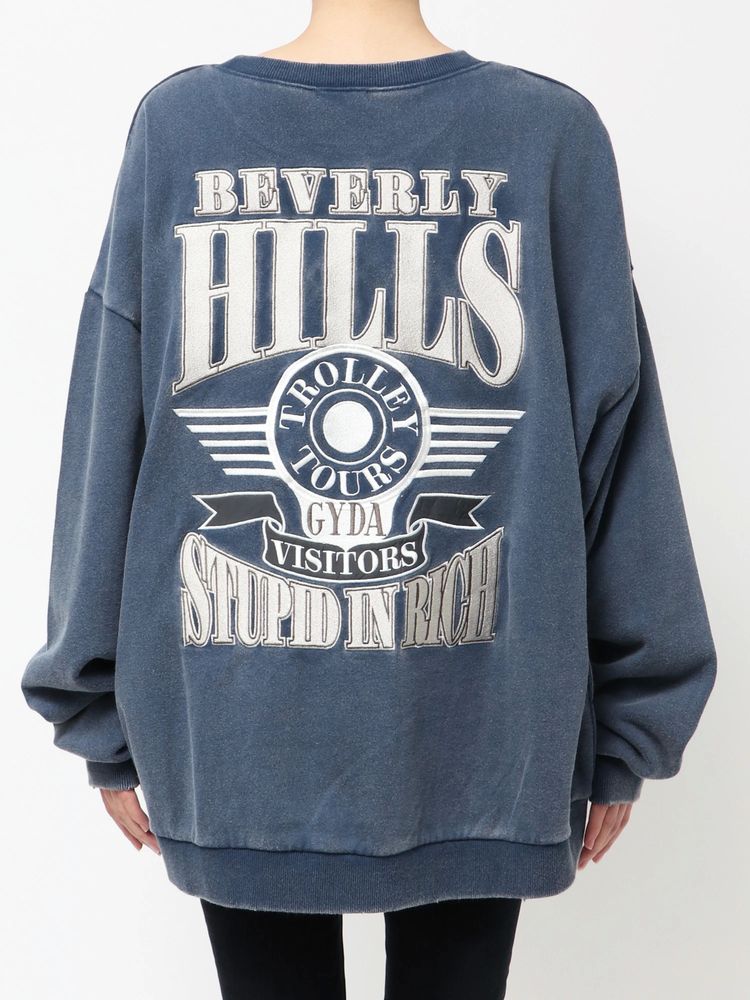 GYDA BEVERLY HILLS ドルマンスウェットトップス