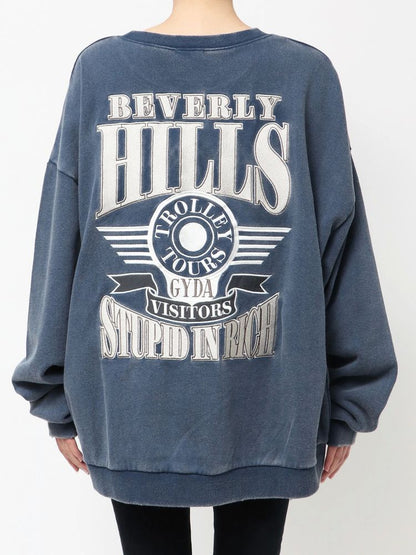 GYDA BEVERLY HILLS ドルマンスウェットトップス