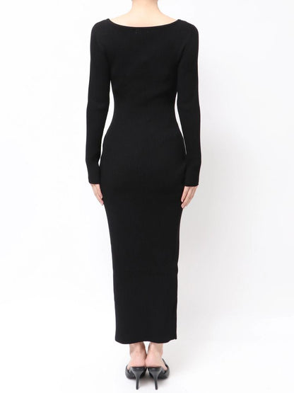 GYDA GD bijou MOLD LONG ニットワンピース