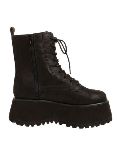 MURUA プラットフォームレースアップブーツ