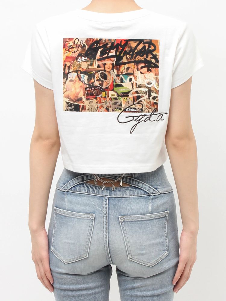GYDA sacred edge PHOTO ショートTシャツ