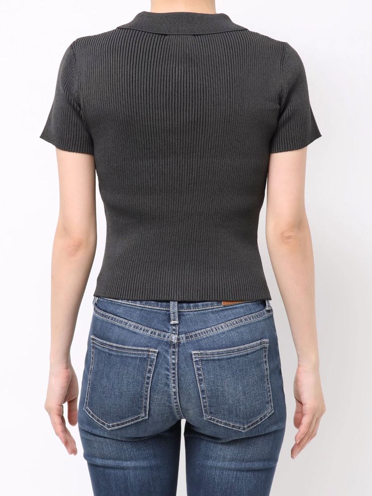 EVRIS ZIP ニットトップス