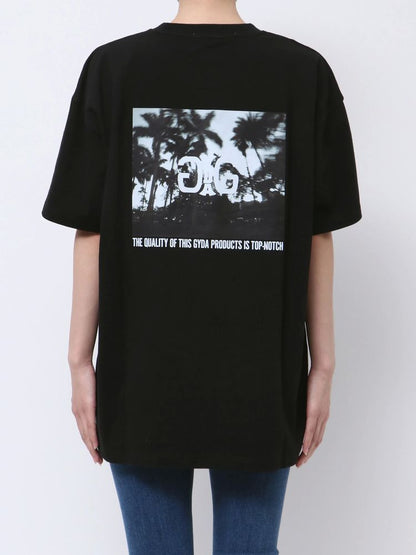 GYDA Symmetry GYDA back photo Tシャツ