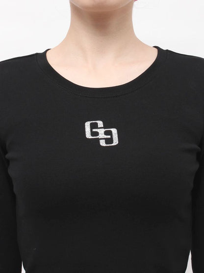 GYDA GLITTER GG long sleeve トップス
