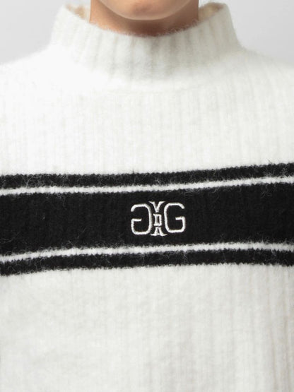 GYDA Symmetry GYDA リブニットトップス