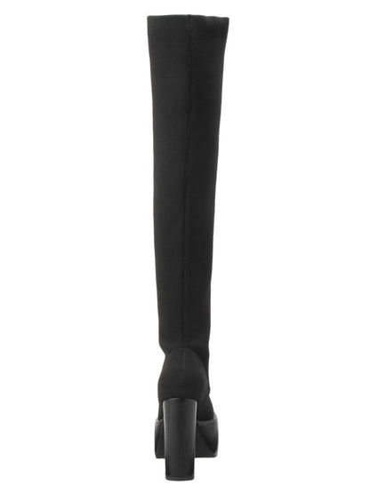GYDA チャンキーソール KNEEニットブーツ