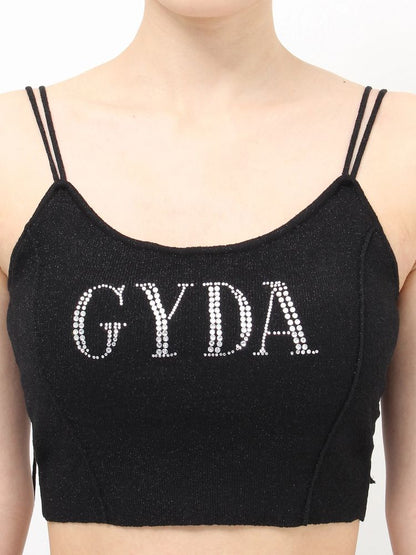 GYDA bijou ラメニットビスチェ