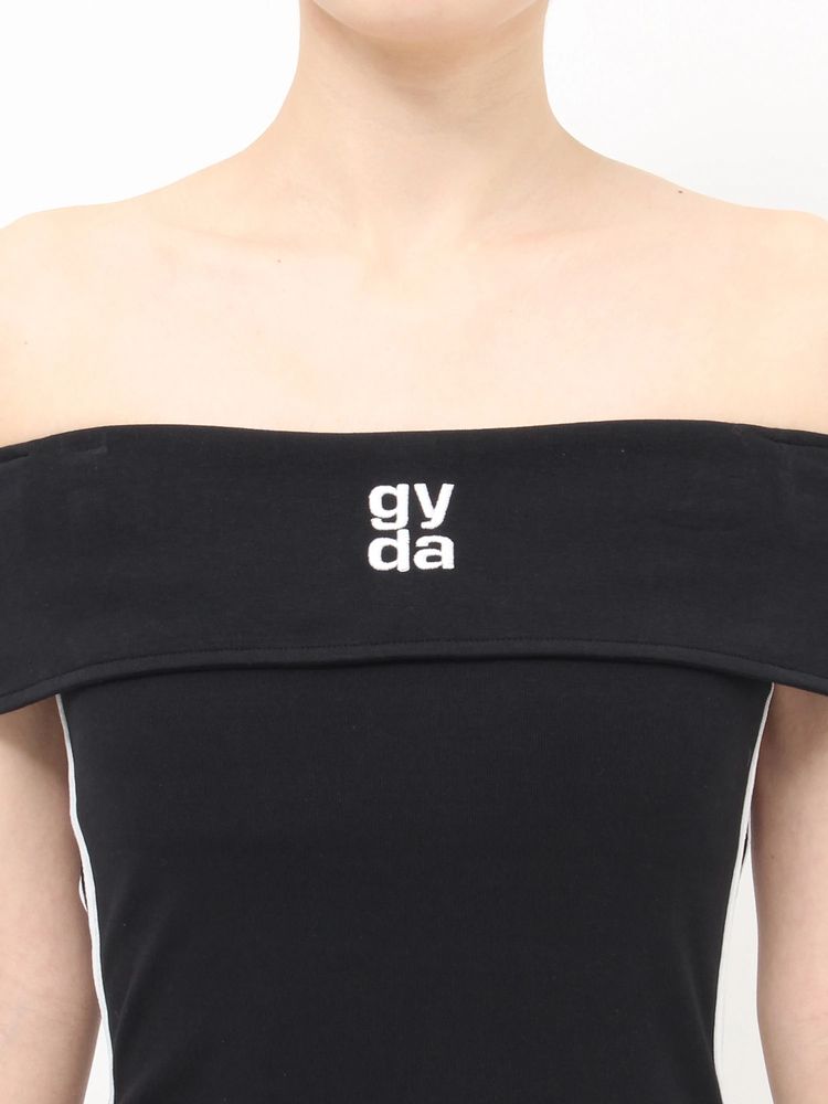 GYDA Square gyda オフショルミニワンピース