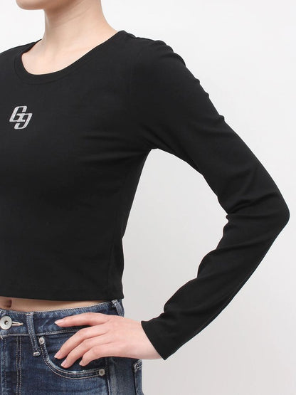 GYDA GLITTER GG long sleeve トップス