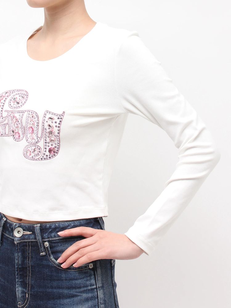GYDA GY bijou long sieeve トップス