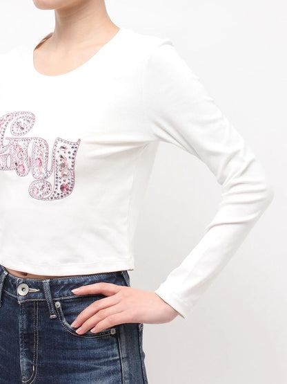 GYDA GY bijou long sieeve トップス