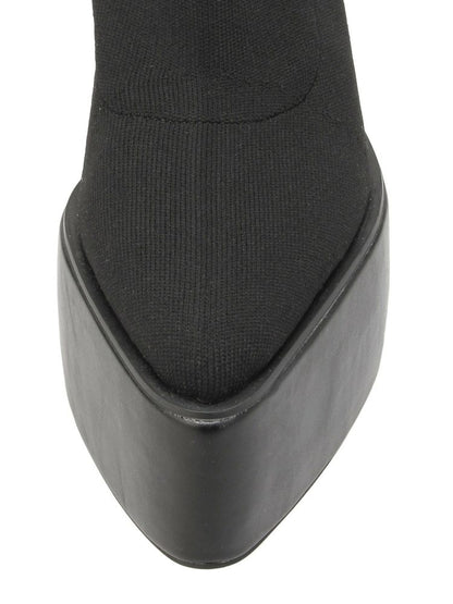 GYDA チャンキーソール KNEEニットブーツ