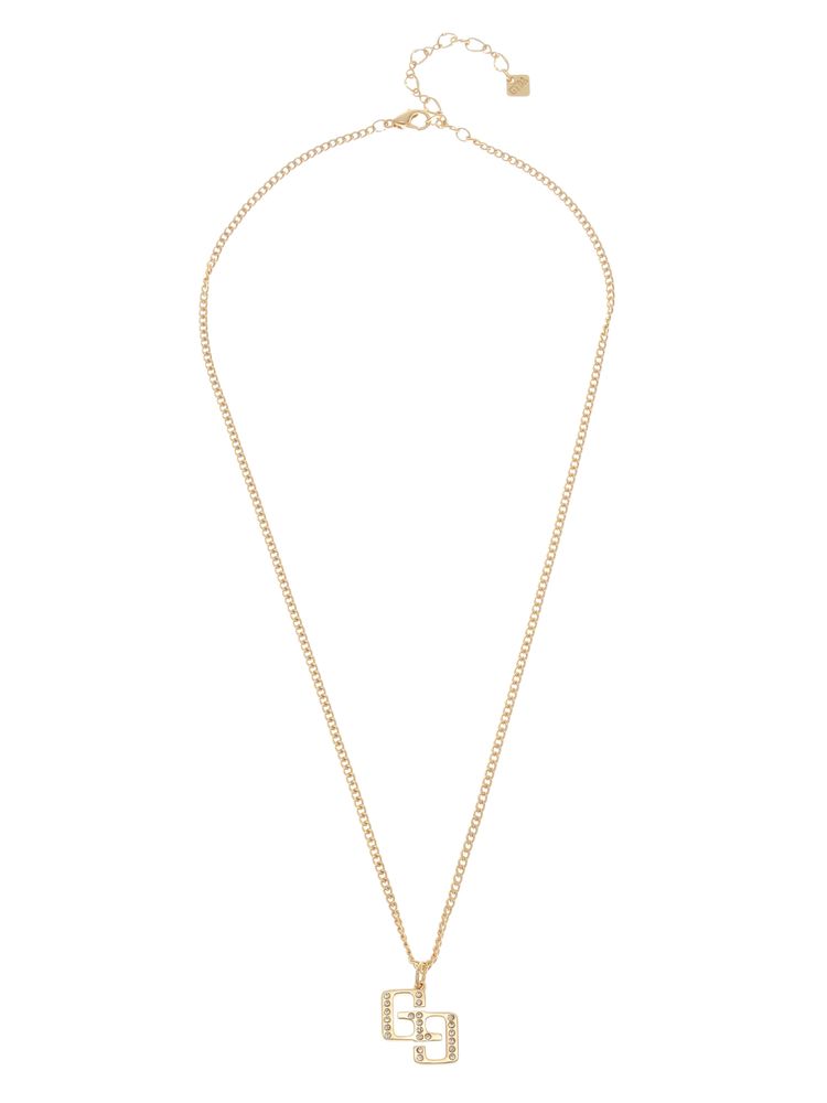 GYDA JEYSUS GGラインストーンネックレス